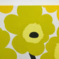 マリメッコ marimekko ウニッコ UNIKKO ファブリックパネル 45×45 マイヤイソラ Maija Isola イエロー フィンランド 北欧雑貨 ◎