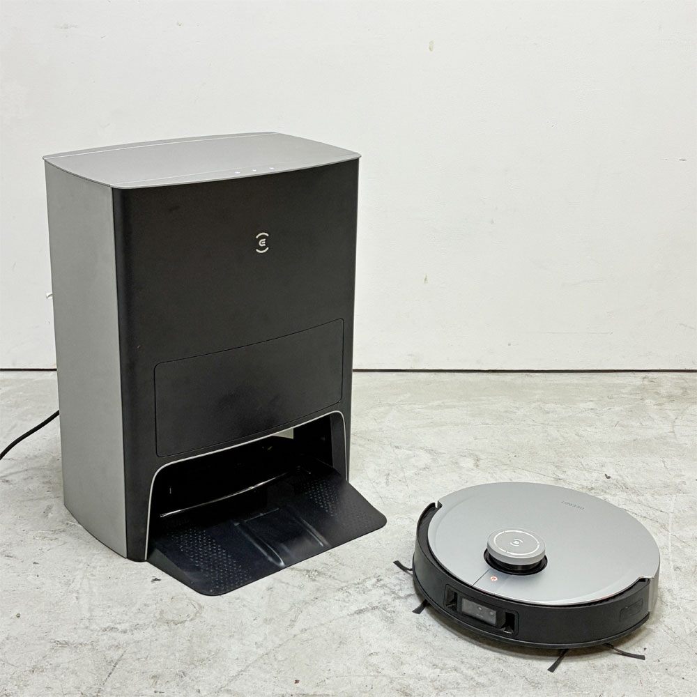 エコバックス Ecovacs X1 OMNI Dex11 お掃除ロボット 全自動水拭き機能・熱風乾燥機能 音声アシスタント機能 基本動作確認済み ●