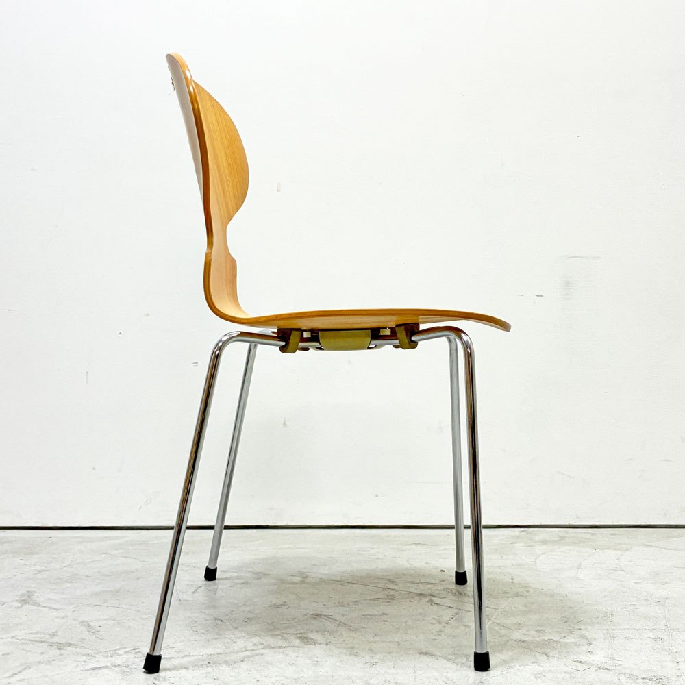 フリッツハンセン Fritz Hansen 3101 アリンコチェア アントチェア 4本脚 ナチュラルビーチ ラッカー仕上げ アルネ・ヤコブセン D ●