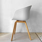 ヘイ HAY アバウト ア チェア ABOUT A CHAIR AAC22 アームチェア ダイニングチェア ホワイト 専用シートクッション付き 北欧モダン デンマーク 定価￥66,550- ★