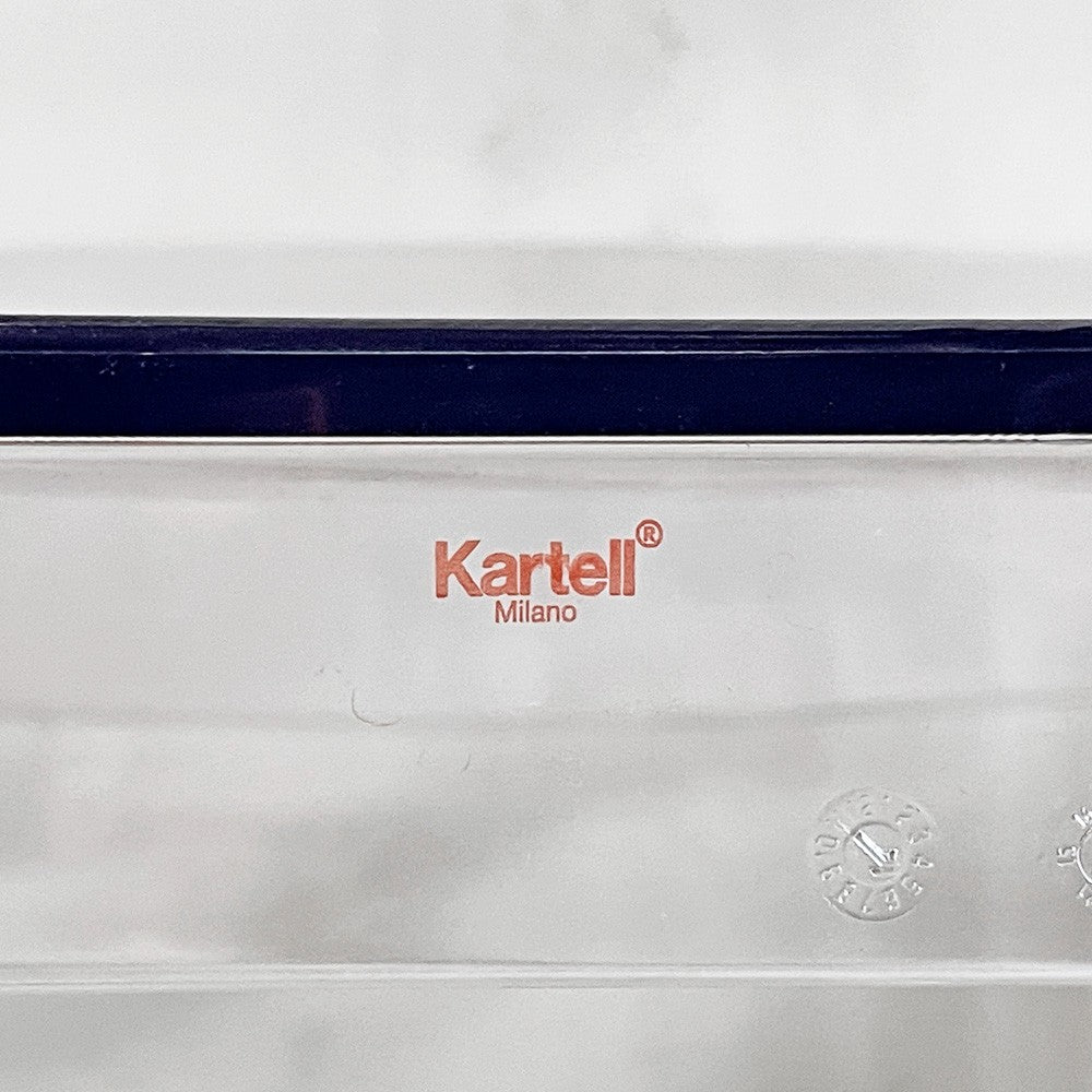 カルテル Kartell ルイゴースト LouisGhost アームチェア クリスタル スタッキング フィリップ・スタルク Philippe Starck イタリア A ■