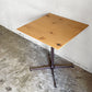 コッコレ coccole スクエアテーブル SQUARE TABLE カフェテーブル オーク材 ｗ60cm インダストリアルデザイン ■