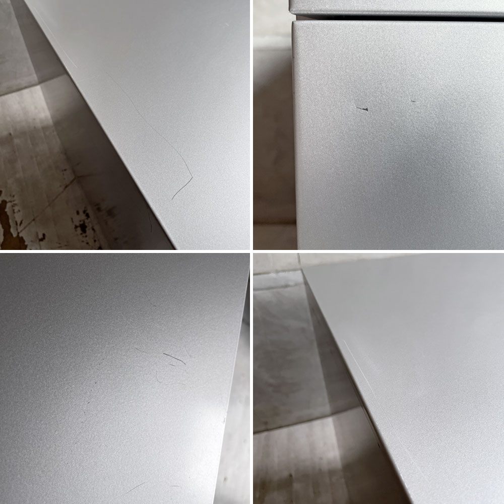 カッシーナ Cassina ixc. AFドロワー AF DRAWER デスクキャビネット ワゴン 鍵付き トレー付属 キャスターロック機能付き イタリア ミニマルデザイン B