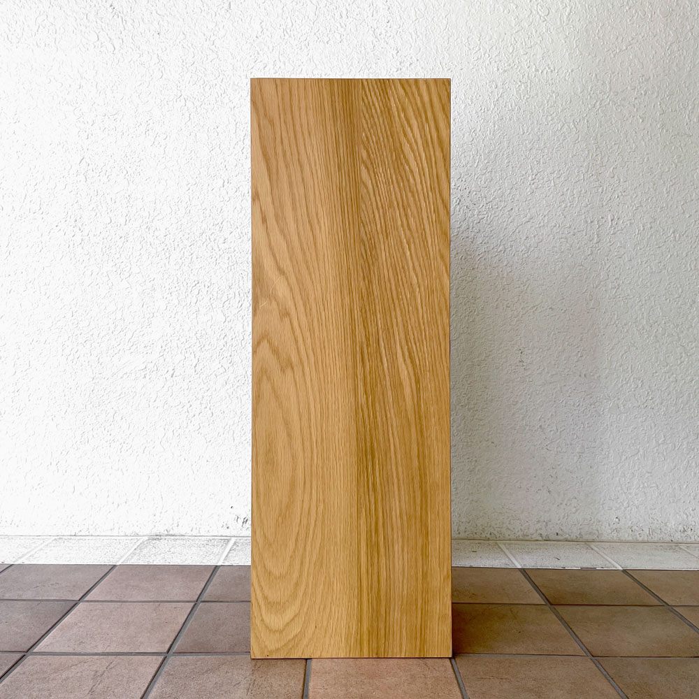 無印良品 MUJI スタッキングシェルフ 1列2段 オーク材 オープンシェルフ 本棚 収納棚 飾り棚 W42cm ナチュラル ◇