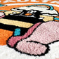 ボルトルーム vaultroom ゲーミングダイナー フロアラグGAMING DINER FLOOR RUG オレンジ 150㎝ MIYOSHI RUG ■
