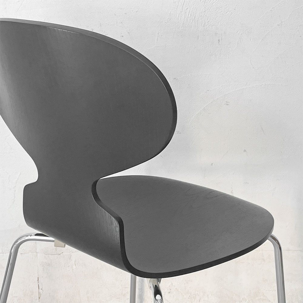 フリッツハンセン Fritz Hansen アントチェア ANT CHAIR アリンコチェア カラードアッシュ 4本脚 アルネ・ヤコブセン デンマーク 北欧家具 2019年製 ★