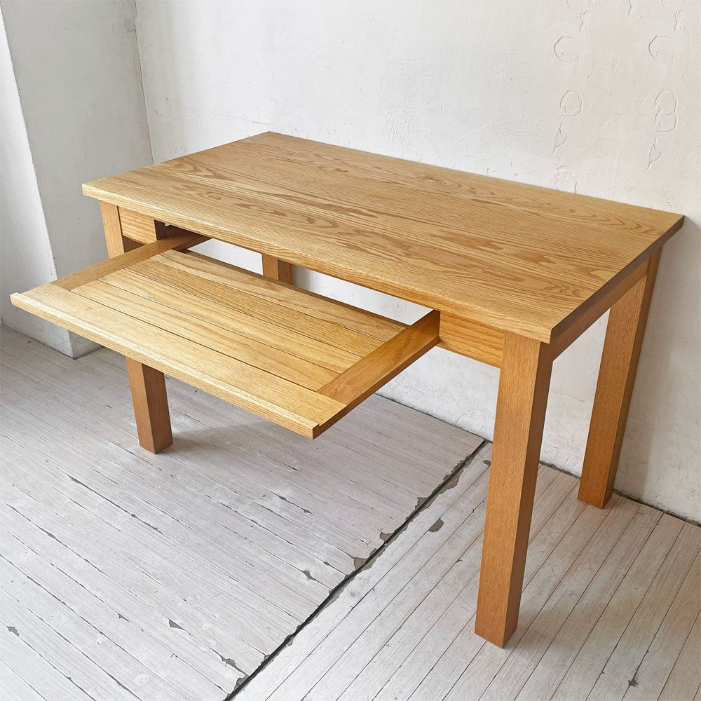 ウッドユウライクカンパニー WOOD YOU LIKE COMPANY シンプルデスク SIMPLE DESK PCデスク オーク材 オーダーメイド W110cm ★