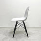 ハーマンミラー HermanMiller サイドシェルチェア ドゥエルレッグ DSW アルパイン × エボニー ポリプロピレン製 イームズ ミッドセンチュリー A ●