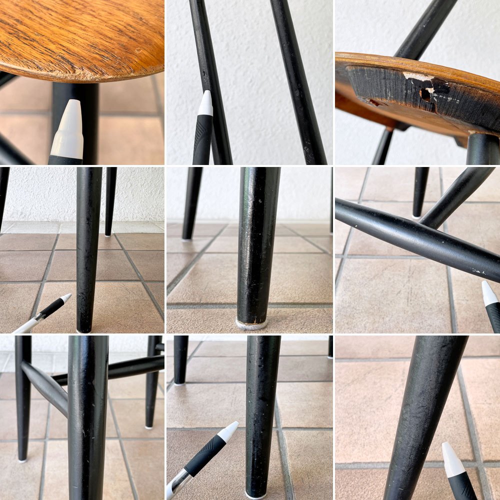 エズビーヴァーケン Edsby Verken ファネットチェア Fanett Chair ダイニングチェア イルマリ・タピオヴァーラ スウェーデン 北欧ビンテージ ◇
