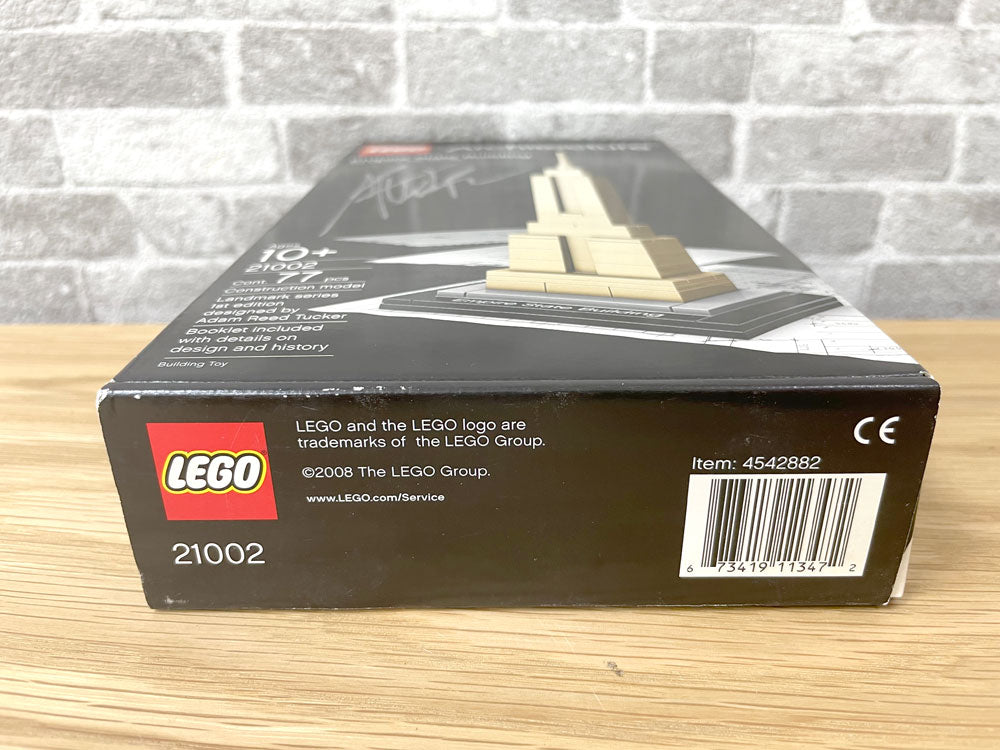 レゴ LEGO アーキテクチャー Architecture エンパイア・ステート・ビルディング Empire State Building 21002 箱付き 未開封品 サイン入り デンマーク ●