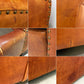 トラックファニチャー TRUCK FURNITURE レザーソファ LEATHER SOFA 3シーター 牛革 ブラウン 参考定価￥610,000- 廃番 ●
