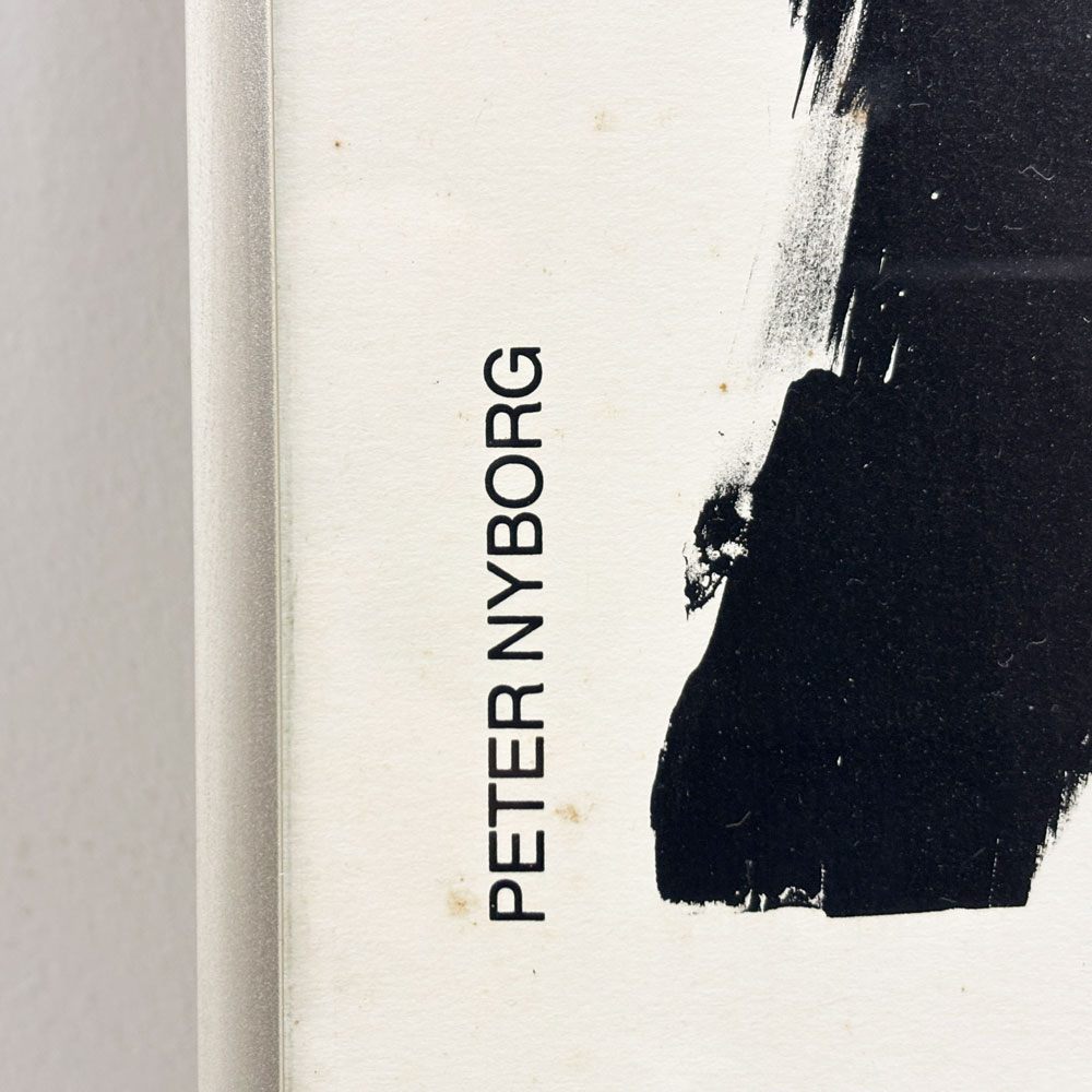 il colpo dei barbari 展覧会ポスター ピーター・ニボー Peter Nyborg ブランツ・パークス Brandts Pakhus 1985年 デンマーク コペンハーゲン 額装品 ●