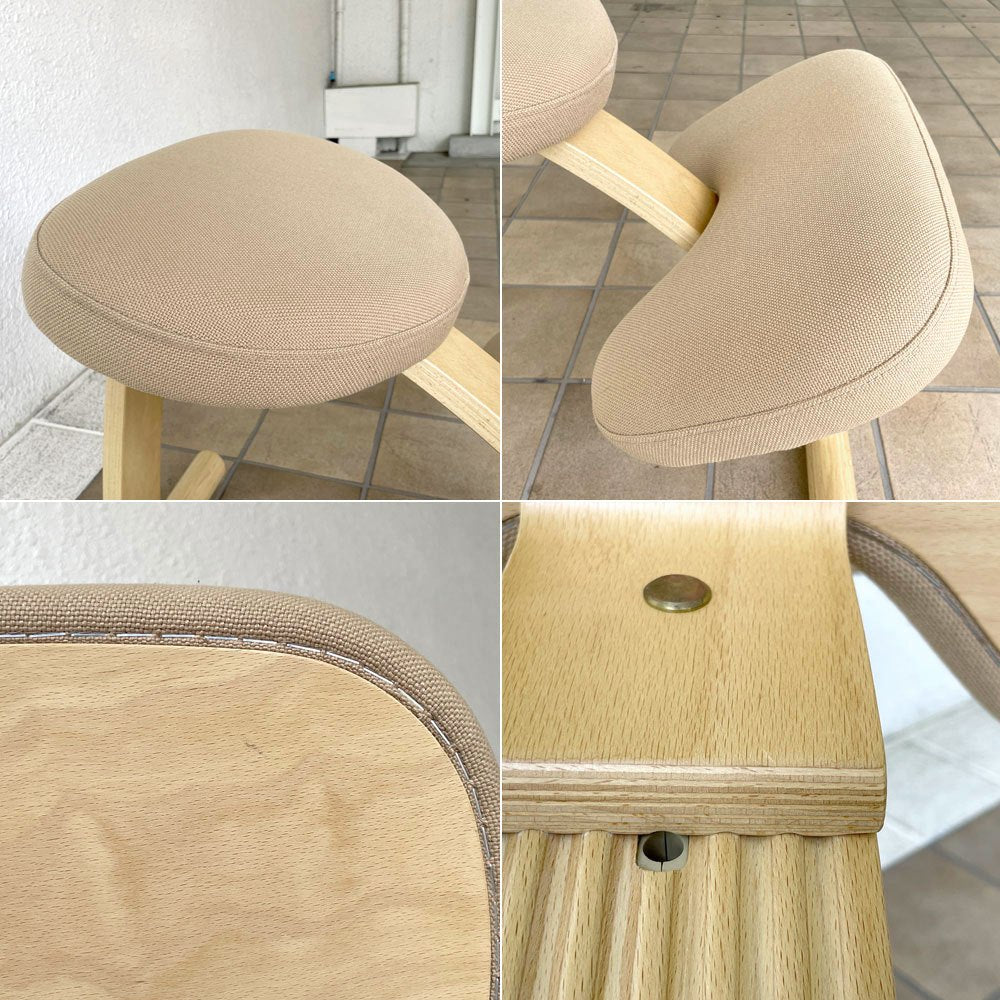 サカモトハウス SAKAMOTO HOUSE バランスイージー balans Easy バランスチェア ベージュ 学習椅子 姿勢矯正 ◇