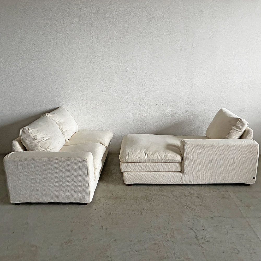 アクタス ACTUS × フクラ HUKLA トリノ TORINO カウチソファ セット GRI カバーリング仕様 ドイツ 廃番希少品 A 〓