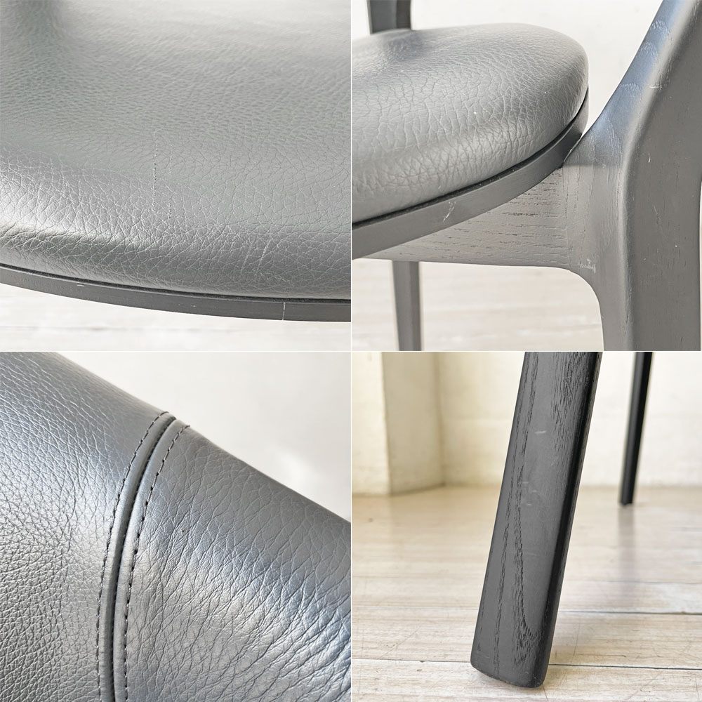 カッシーナ Cassina 133 イコ ICO アームチェア オラ・イト ORA ITO モダン イタリア 定価528,000円 ★