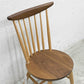 高山ウッドワークス ウィンザーキッチンチェア windsor kitchen chair W554 オーク×ウォールナット ウレタン塗装 未使用保管品 A 〓