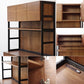 ウニコ unico ホクストン HOXTON キッチンボード 食器棚 W123cm インダストリアルデザイン ●