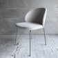 ボーコンセプト BoConcept プリンストン Princeton ダイニングチェア ベージュ ファブリック メタル脚 マットアッシュグレーラッカー仕上げ ♪