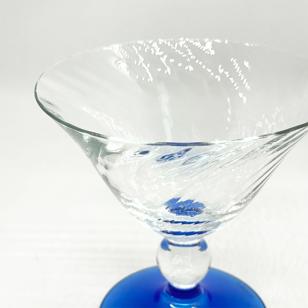 オレフォス Orrefors エイプリルボウル April bowl ガラスコンポート H13cm エリカ・ラーゲルビエルケ 北欧 スウェーデン ●