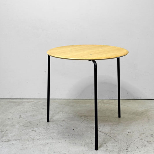 エンゲルブレヒト Engelbrechts ケヴィ KEVI 2010 ダイニングテーブル オーク材 プライウッド カフェテーブル 70cm  未使用品 A ●