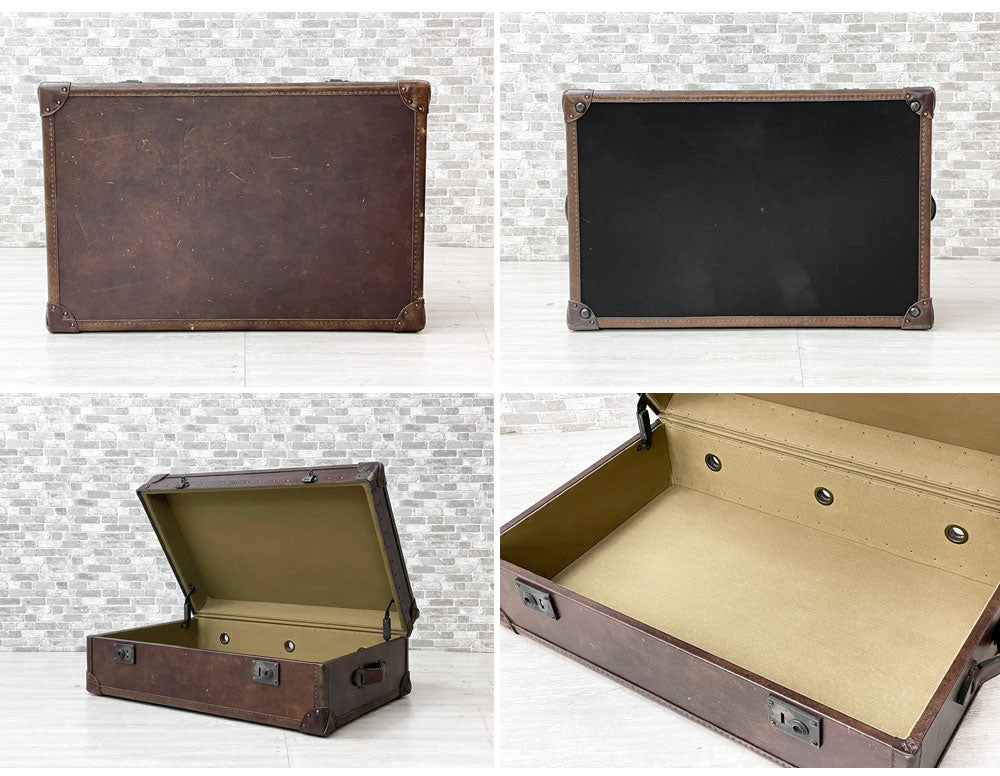 ハロ HALO ワトソンミディアムトランク WATSON MEDIUM TRUNK ローテーブル ヴィンテージシガー VINTAGE CIGAR 本革 英国 参考定価：￥132,000- ●