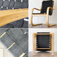 アルテック Artek アームチェア406 Armchair 406 ラウンジチェア イージーチェア アルヴァ・アアルト Alvar Aalto バーチ材 カンチレバー ウェービングテープ ブラック 定価¥256,300- ◇