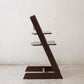 ストッケ STOKKE トリップトラップ TRIPP TRAPP ベビーチェア キッズチェア S/N5～ ブラウン ノルウェー 北欧家具 ●