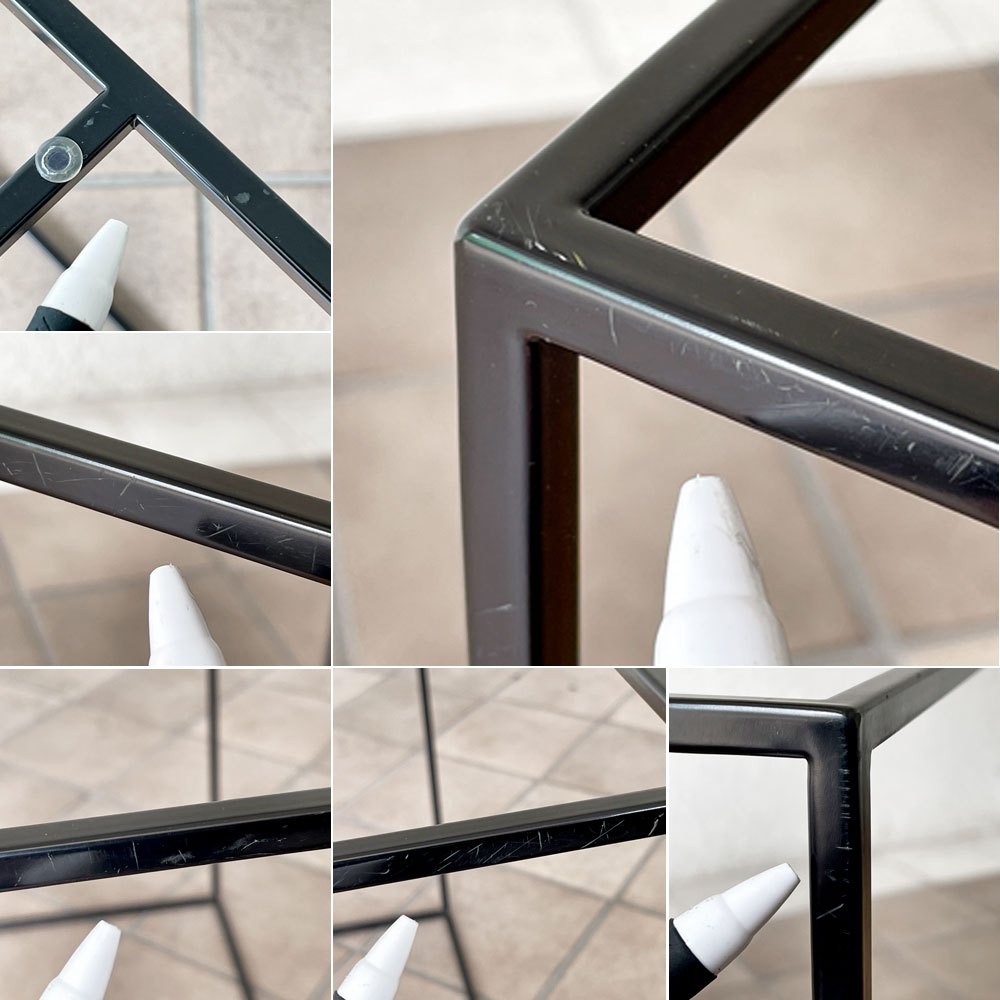 ヘイ HAY トレイテーブル TRAY TABLE L サイドテーブル ナイトテーブル ブラック モダンデザイン 北欧家具 デンマーク 定価￥49,500- ◇