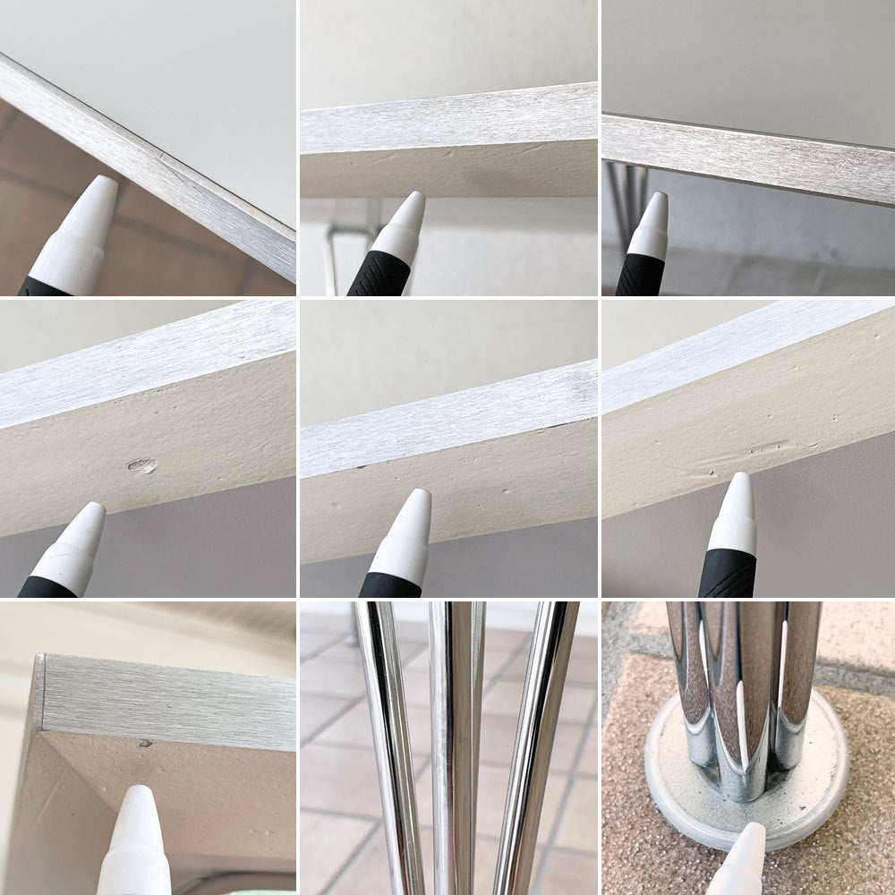 フリッツハンセン Fritz Hansen 長方形テーブル ダイニングテーブル B637 W140cm ラミネート天板 ピート・ハイン / アルネ・ヤコブセン / ブルーノ・マテソン ◇