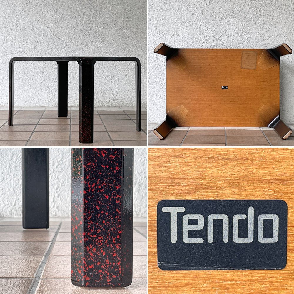 天童木工 TENDO サイドテーブル ローテーブル 特注塗装 T-2078 ジャパニーズモダン 定価￥85.800- C ◇