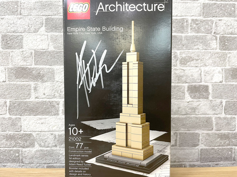 レゴ LEGO アーキテクチャー Architecture エンパイア・ステート・ビルディング Empire State Building 21002 箱付き 未開封品 サイン入り デンマーク ●