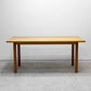 無印良品 MUJI リアルファニチャー REAL FURNITURE ダイニングテーブル オーク材 シンプル ナチュラルテイスト W165cm ●