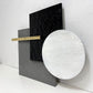 咲羅多 SAKURADA modern square mini アイアンウォールデコ 壁飾り 壁掛けインテリア W76cm  縦横展示可 ●