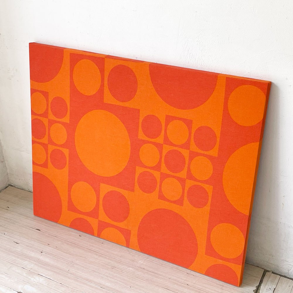 イノベーション INNOVATION ジオメトリ Geometri ファブリックパネル 91x73ｃｍ ヴェルナー・パントン Verner Panton ★