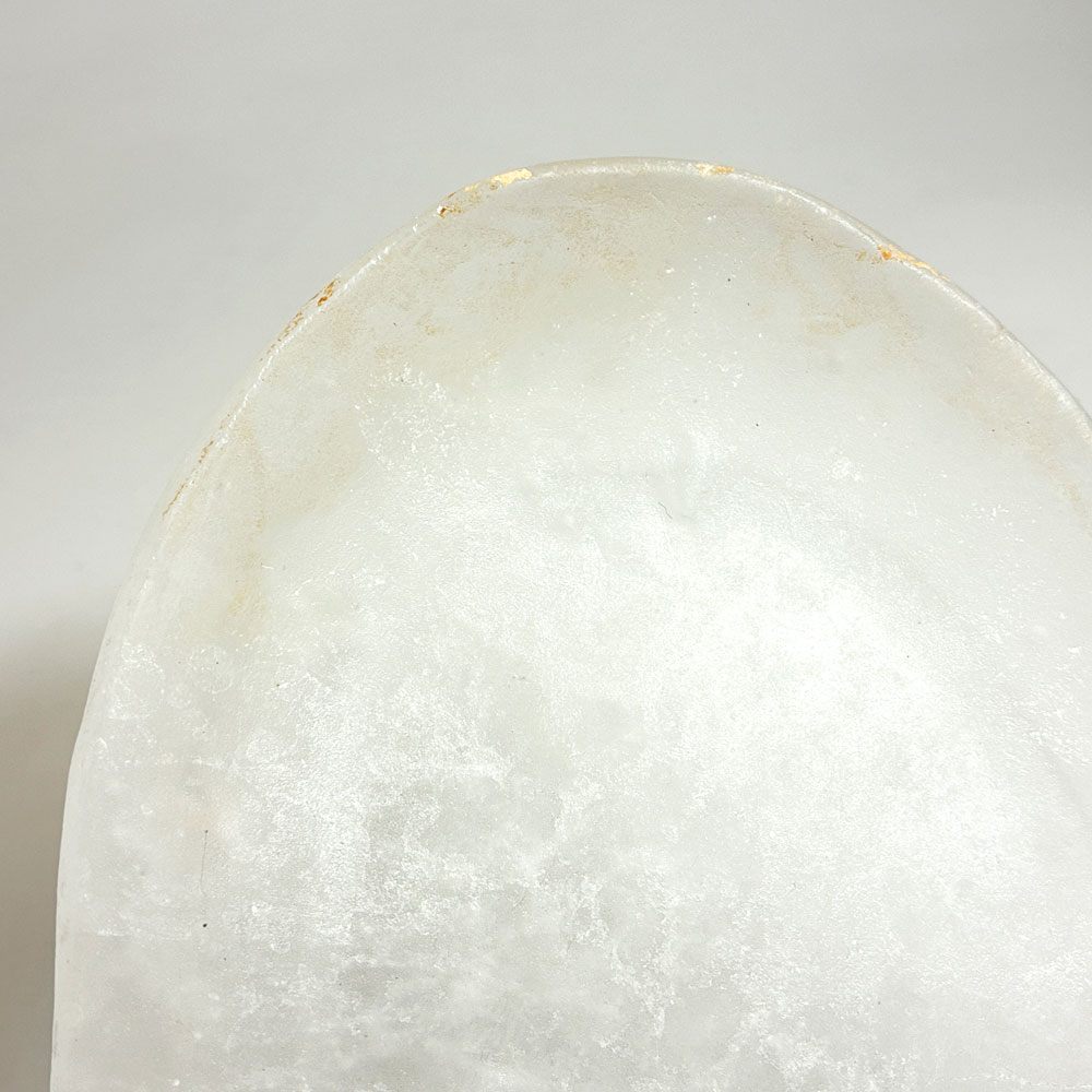 能登朝奈 Asana Noto オーバルプレート パートドヴェール ガラス 楕円 平皿 約22×14cm 現代作家 C ★
