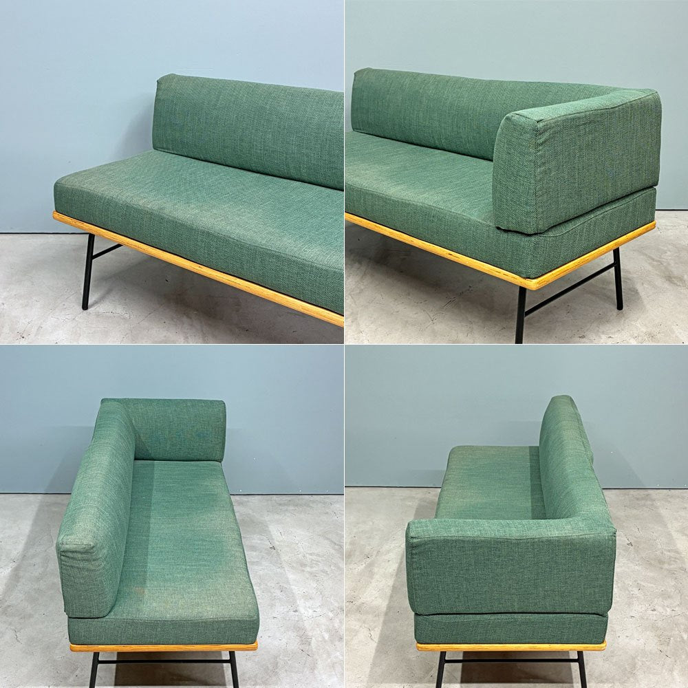 ウニコ unico ファニート ベンチアーム FUNEAT bench arm オーク材 スチールレッグ カフェスタイル 現状品 ◎