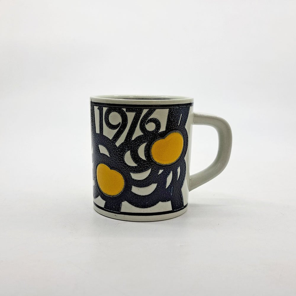 ロイヤルコペンハーゲン ROYAL COPENHAGEN イヤーマグ year mug アニュアルマグ Sサイズ 1976年 北欧ビンテージ デンマーク ●