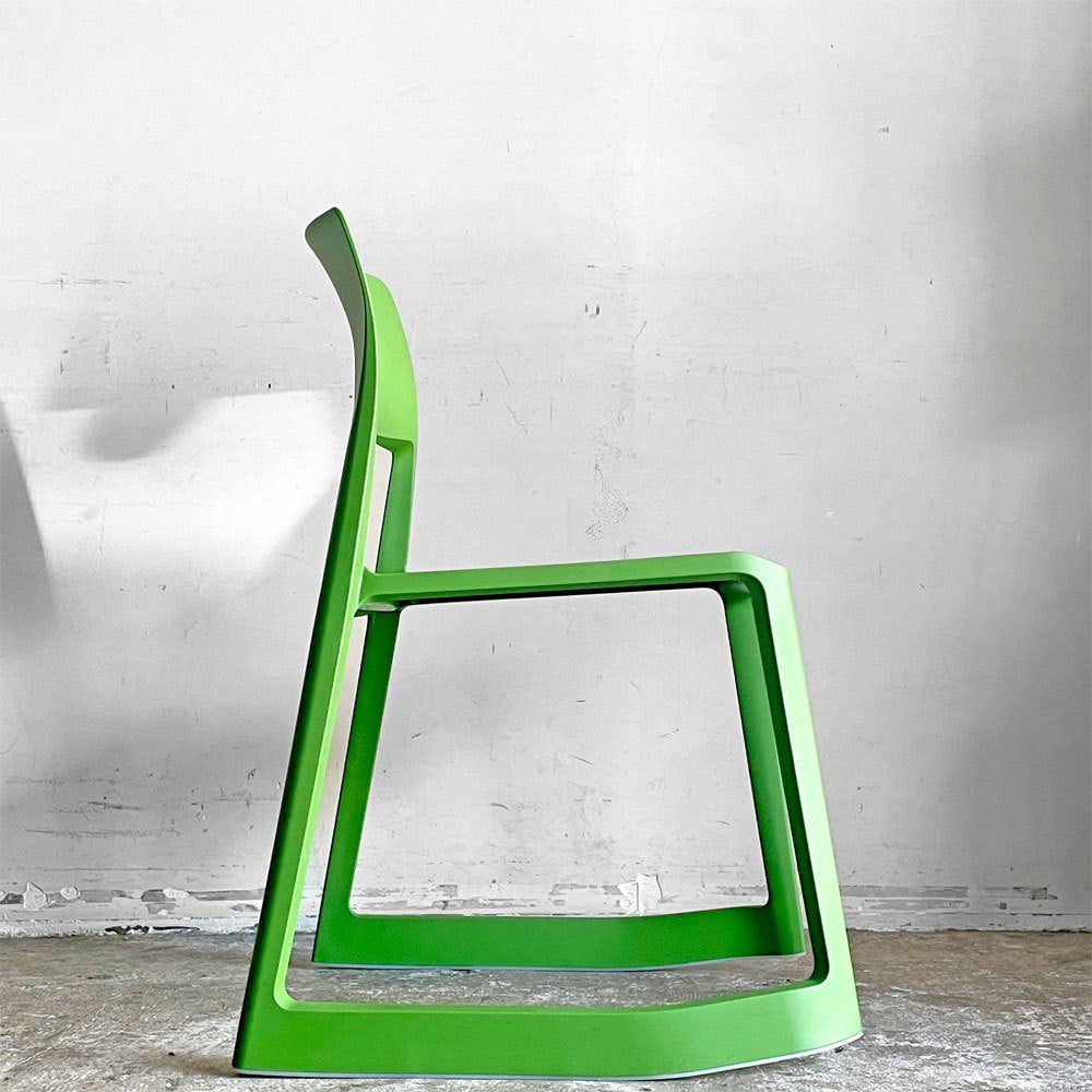 ヴィトラ Vitra ティプトン Tipton チェア スタッキングチェア チルト機能 ロッキングチェア グリーン B ■