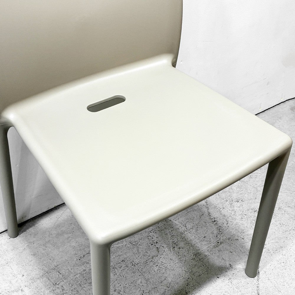 マジス MAGIS エアチェア AIR CHAIR スタッキングチェア ダイニングチェア ベージュ ジャスパー・モリソン 新品未使用品 美品 A ●