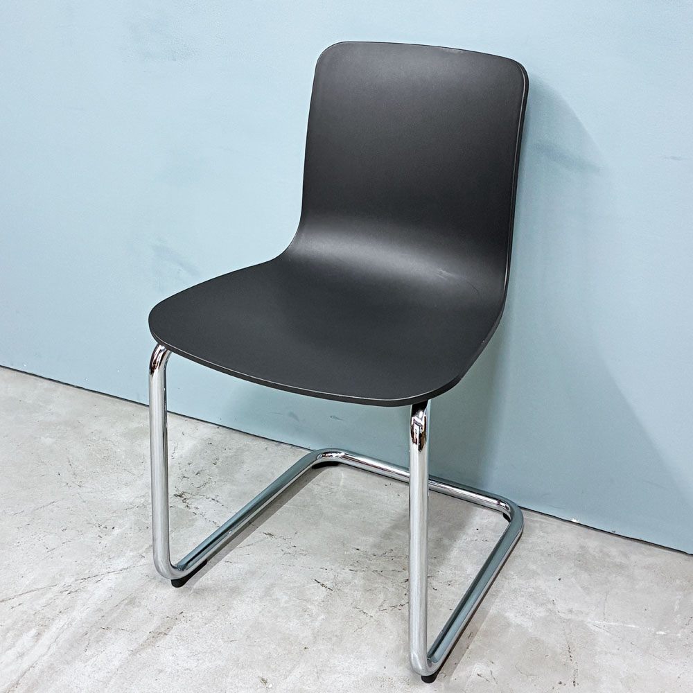 ヴィトラ Vitra ハル RE キャンチレバー HAL RE CANTILEVER ダイニングチェア ジャスパー モリソン ブラック カンチレバー モダン B ◎