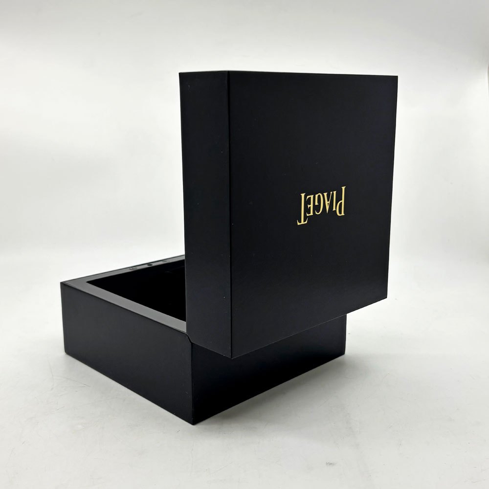 ピアジェ PIAGET 時計 ウォッチボックス ケース 純正ボックス 箱のみ ブラック 冊子付き スイス A ●