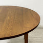 スタンダードトレード STANDARD TRADE Straight Leg Table DNT-03C Round ラウンド ダイニングテーブル ダークオーク 定価¥388,000- ●