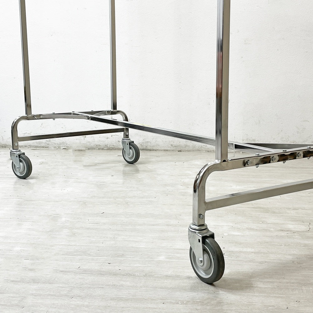パシフィックファニチャーサービス PACIFIC FURNITURE SERVICE ガーメントラック 60" GARMENT RACK W152cm インダストリアルデザイン ●