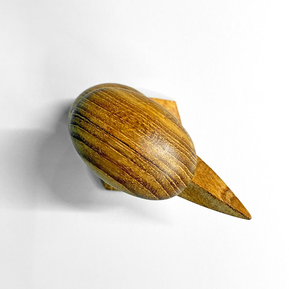 アーキテクトメイド Architectmade ダックリング Duckling チーク無垢材 オブジェ H9cm ハンス・ボーリン Hans Bolling 定価￥16,390- A ◎