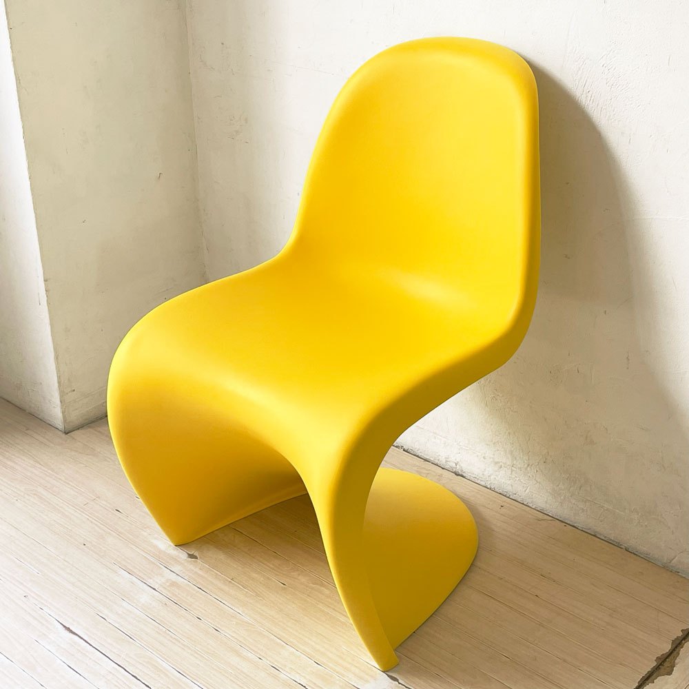 ヴィトラ vitra パントンチェア Panton Chair イエロー 廃盤カラー ヴェルナー・パントン ミッドセンチュリー スペースエイジ 美品 ★