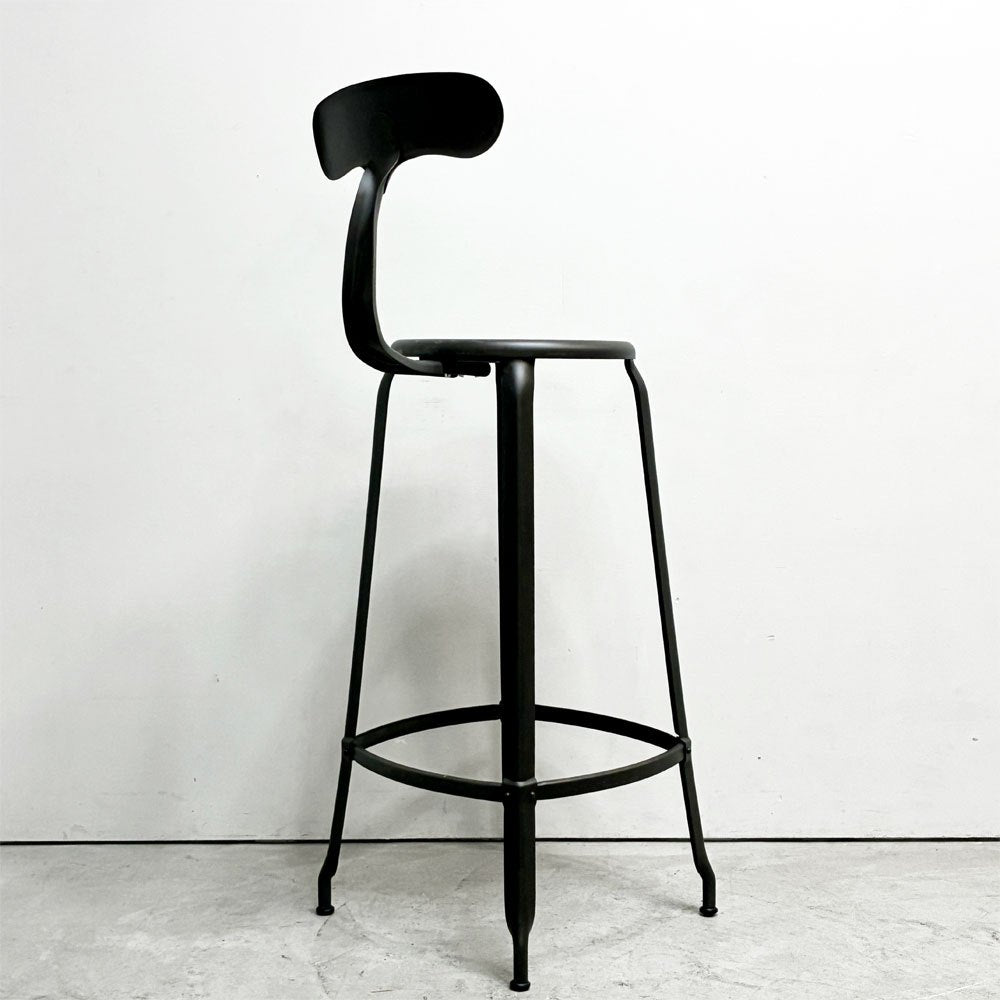 フェールトラヴァイユ FER TRAVAIL ニコルチェア NICOLLE Chair SH80 カウンターチェア スチール マットクリア仕上げ 別注モデル インダストリアル C ●