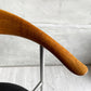 カールハンセン＆サン Carl Hansen & Son CH88P ダイニングチェア オーク材 本革 ブラックレザー ハンス・J・ウェグナー デンマーク 北欧家具 美品 ♪