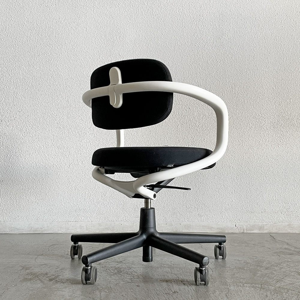 ヴィトラ Vitra オールスター Allstar オフィスチェア デスクチェア ホワイト×ブラック コンスタンチン・グルチッチ 定価￥163,900- 〓
