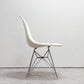 ハーマンミラー Herman Miller サイドシェルチェア サード 3rd FRP PVCレザー パーチメント ロータイプ エッフェルベース イームズ ビンテージ 現状品 ●