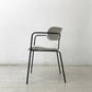 ワークプラス Work Plus ホアカチェア HOAKA CHAIR アームチェア スタッキング スチールフレーム ファブリック グレー アスプルンド取扱 B ●